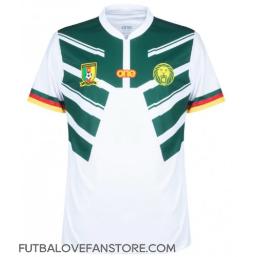 Kamerun Vonkajší futbalový dres MS 2022 Krátky Rukáv